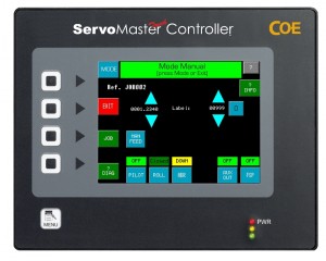 COE Press Equipment New ServoMaster Touch™ Controls COE Press Equipment New ServoMaster Touch™ Controls