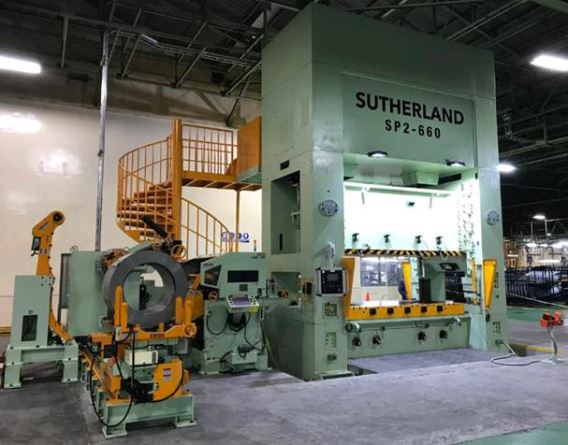 Pri swift pages sutherland 660 ton press