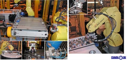 automated robotic and vision system for capping