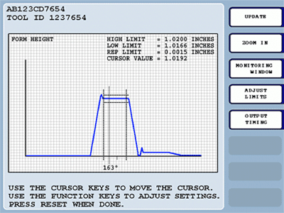 Smartpac/propac typical screen images