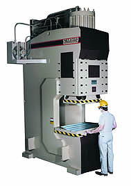 Photo of standard industrial c-frame press
