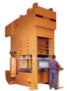 Photo of standard industrial dcss straight side press