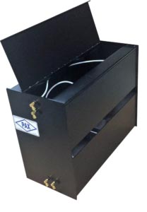 image of Vertical Cabinet Design. Typically mounts between roll feed and press.