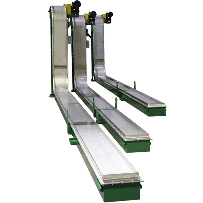 Three lengths of MPI BLM conveyors