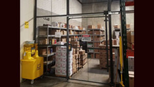 Photo of a Wirecrafters Aerosol Storage Cage