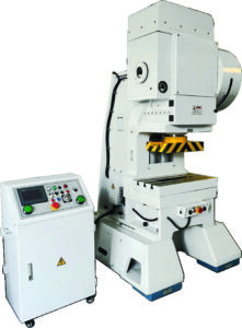 Stamtec GHS Series High-Speed Gap Frame Press 2 Stamtec GHS-60 high-speed precision gap frame press with control cabinet